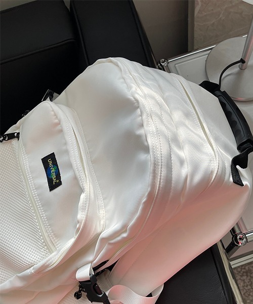 MASONPRINCE（メイソンプリンス）の「3カラー ビッグサイズナイロンバックパック SBB1808 【MASONPRINCE】（バックパック/リュック・メンズ・ホワイト/グレー/グレー系カモフラージュ・FREE）」の4枚目の写真