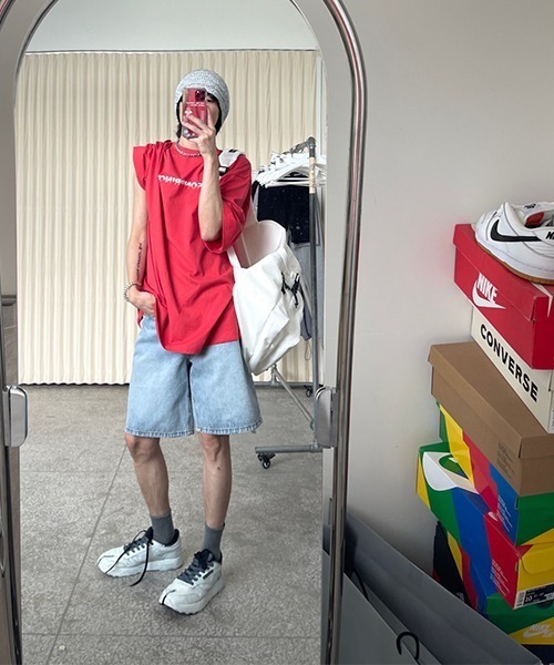 MASONPRINCE（メイソンプリンス）の「3カラー ビッグサイズナイロンバックパック SBB1808 【MASONPRINCE】（バックパック/リュック・メンズ・ホワイト/グレー/グレー系カモフラージュ・FREE）」の19枚目の写真