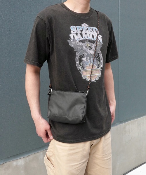 ARCHIVER(アーカイバ)の「【Bz】イーグルプリントユニセックスBIGTシャツ/プリントTシャツ(RZ)(Tシャツ/カットソー・メンズ・スミクロ/ブラック/オフホワイト・FREE)」の15枚目の写真