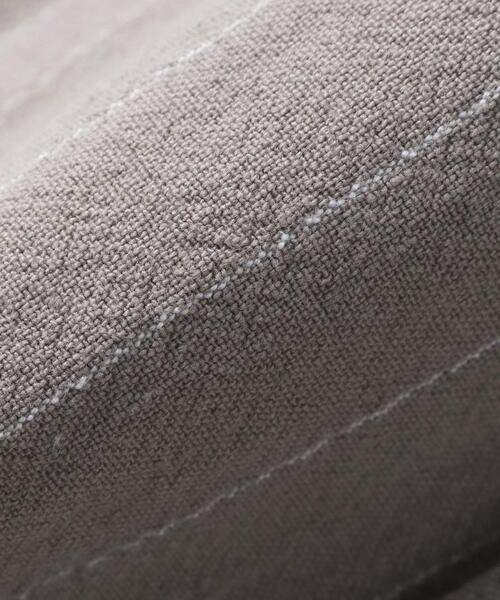 THE SHOP TK （ザ ショップ ティーケー ）の「◆【110-150】麻混ストライプバンドカラーシャツ（シャツ/ブラウス・キッズ・グレー系2/ベージュ系その他6・11/12/13/14/15 ）」の18枚目の写真