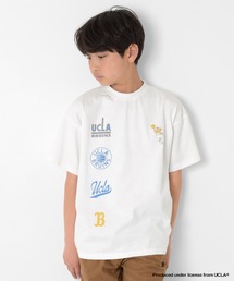 GLAZOS | 【UCLA】ブルーインズプリント半袖Tシャツ(Tシャツ/カットソー)