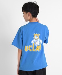 GLAZOS | 【UCLA】ブルーインズプリント半袖Tシャツ(Tシャツ/カットソー)