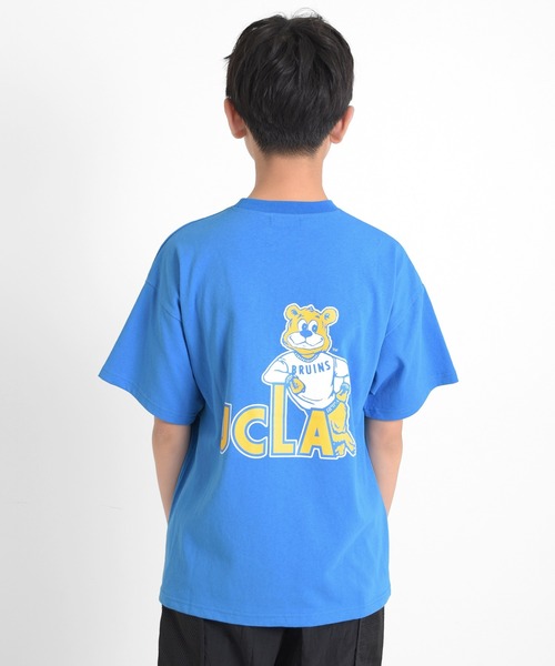 GLAZOS(グラソス)の「【UCLA】ブルーインズプリント半袖Tシャツ(Tシャツ/カットソー・キッズ・ブラック/ブルー/ホワイト・140cm/150cm/160cm/170cm)」の17枚目の写真