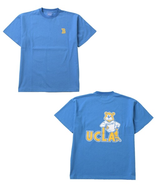 GLAZOS(グラソス)の「【UCLA】ブルーインズプリント半袖Tシャツ(Tシャツ/カットソー・キッズ・ブラック/ブルー/ホワイト・140cm/150cm/160cm/170cm)」の5枚目の写真