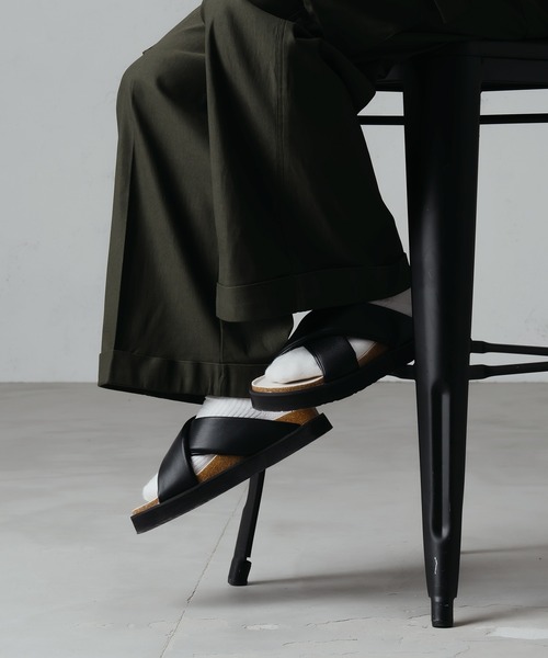 epnok（エプノック）の「クロスヘッドサンダル（サンダル・メンズ・ブラック・SMALL/MEDIUM/LARGE）」の5枚目の写真