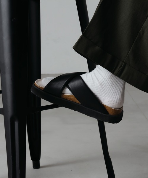 epnok（エプノック）の「クロスヘッドサンダル（サンダル・メンズ・ブラック・SMALL/MEDIUM/LARGE）」の7枚目の写真