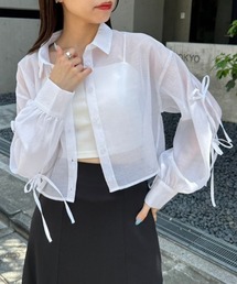 OLIVE des OLIVE | クロップドシャツ×キャミセット(シャツ/ブラウス)