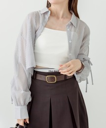 OLIVE des OLIVE | クロップドシャツ×キャミセット(シャツ/ブラウス)