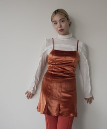 SANSeLF | velours camisole tunic【SANSeLF】sew23a005(ワンピース)