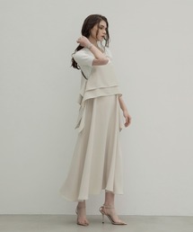 MIELI INVARIANT（ミエリインヴァリアント）の「W Ruffle C/A Dress