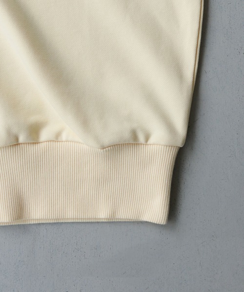 CLEIO(クレイオ)の「【CLEIO】バックタグロングアームトレーナー/クルーネックスウェット/BACK TAG LONG ARM TRAINER/980-10622(Tシャツ/カットソー・レディース・アイボリー/杢グレー/ライトオリーブ/グレー/チャコールグレー・FREE)」の9枚目の写真