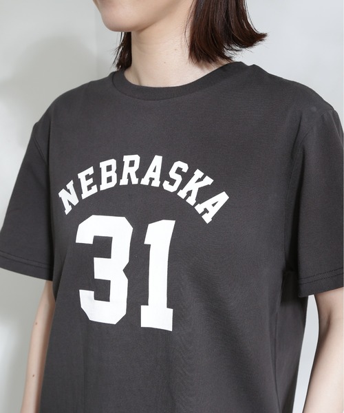 N.（N. Natural Beauty Basic）（エヌエヌナチュラルビューティーベーシック）の「◆ナンバリングロゴＴシャツ（Tシャツ/カットソー・レディース・チャコール/エンジ/ネイビー・MEDIUM）」の14枚目の写真