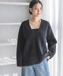 A part by | ラクーンコンVプルオーバー(ニット/セーター)