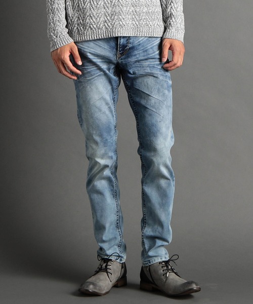 HIDEAWAYS NICOLE（ハイダウェイニコル）の「ハイパワーストレッチデニムパンツ（デニムパンツ・メンズ・グレー/インディゴブルー/ブルー/ブラック系その他・LARGE/X-LARGE/MEDIUM/SMALL）」の15枚目の写真