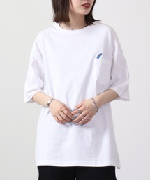 nappalm 刺繍ビッグサイズ半袖Tシャツ