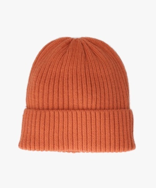 milsa（ミルサ）の「【EC限定】milsa  リブニットワッチ(リブ編みニット帽)（ニットキャップ/ビーニー・レディース・ホワイト/ライトブルー/ブラック/グレー/ピンク/オレンジ/ライトグリーン・57~59cm）」の7枚目の写真