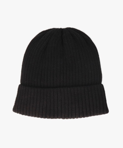 milsa（ミルサ）の「【EC限定】milsa  リブニットワッチ(リブ編みニット帽)（ニットキャップ/ビーニー・レディース・ホワイト/ライトブルー/ブラック/グレー/ピンク/オレンジ/ライトグリーン・57~59cm）」の2枚目の写真