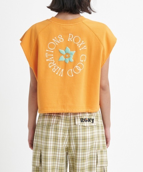 ROXY（ロキシー）の「ROXY/ロキシー タンクトップ TANK RSL232609T（タンクトップ・レディース・オレンジ/ホワイト/ブラック・L/M）」の3枚目の写真