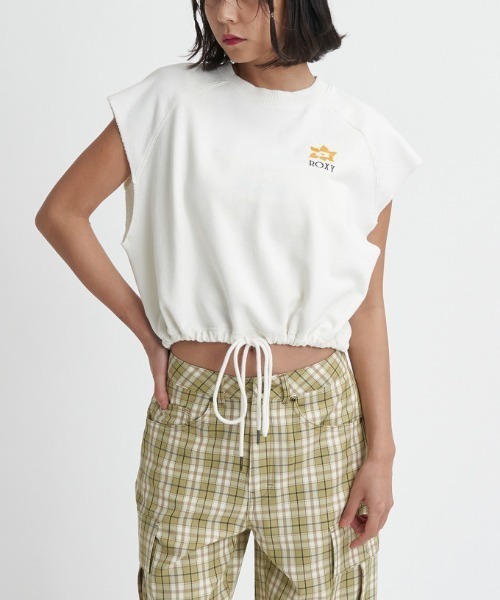 ROXY（ロキシー）の「ROXY/ロキシー タンクトップ TANK RSL232609T（タンクトップ・レディース・オレンジ/ホワイト/ブラック・L/M）」の5枚目の写真