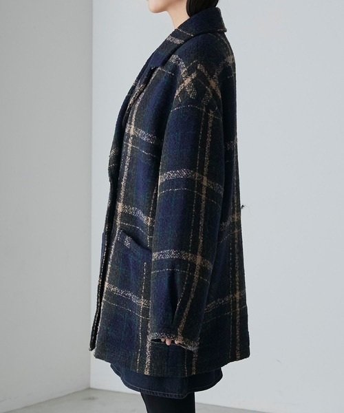 BONLECILL（ボンルシール）の「ブークレー起毛チェック柄ダブル