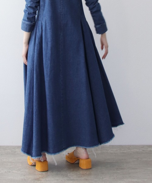 Hart(ハート)の「<Hart>denim dress(ワンピース・レディース・ブルー・38)」の9枚目の写真
