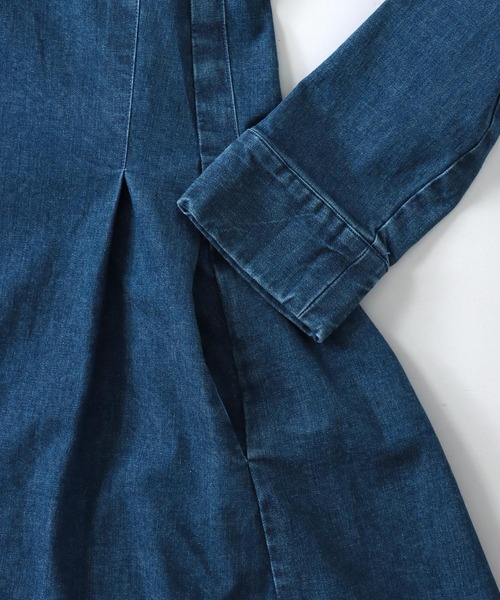 Hart(ハート)の「<Hart>denim dress(ワンピース・レディース・ブルー・38)」の11枚目の写真