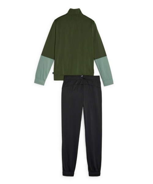 PUMA(プーマ)の「PUMA プーマ キッズ ボーイズ カラーブロック ポリエステル スーツ 上下セット 128-164cm(ジャージ・キッズ・カーキ/ブルー/ブラック/ネイビー・128/140/152)」の12枚目の写真
