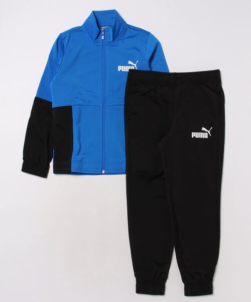 PUMA(プーマ)の「PUMA プーマ キッズ ボーイズ カラーブロック ポリエステル スーツ 上下セット 128-164cm(ジャージ・キッズ・カーキ/ブルー/ブラック/ネイビー・128/140/152)」の8枚目の写真