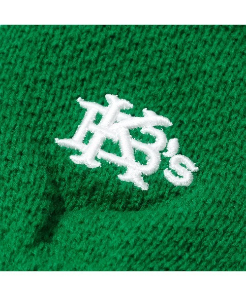 KEBOZ（ケボズ）の「KNIT GLOVE（手袋・メンズ・ネイビー/グリーン/オレンジ/ブラック/バーガンディー/ブラウン・LADIES/MENS）」の7枚目の写真