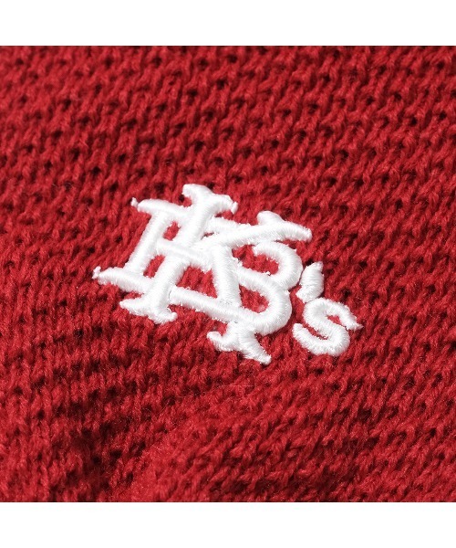 KEBOZ（ケボズ）の「KNIT GLOVE（手袋・メンズ・ネイビー/グリーン/オレンジ/ブラック/バーガンディー/ブラウン・LADIES/MENS）」の11枚目の写真