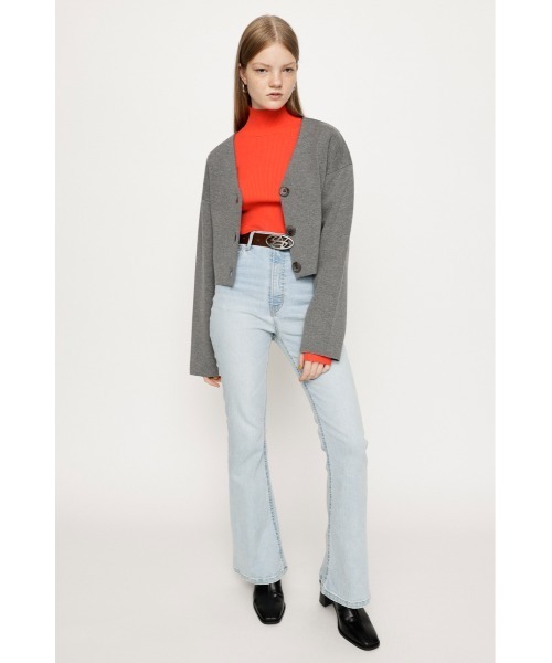 SLY（スライ）の「WASHABLE HG V/N CROP C/D ウォッシャブル