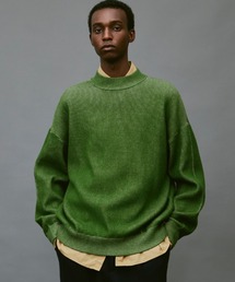 soerte | Loose plating crew neck knit/ルーズプレーティングクルーネックニット(ニット/セーター)