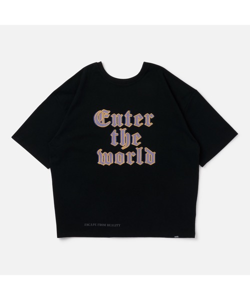 genzai(ゲンザイ)の「F & B Enter TEE(Tシャツ/カットソー・メンズ・パープル/ブラック・MEDIUM/LARGE/X-LARGE)」の5枚目の写真