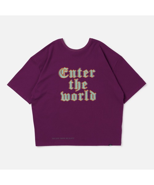 genzai(ゲンザイ)の「F & B Enter TEE(Tシャツ/カットソー・メンズ・パープル/ブラック・MEDIUM/LARGE/X-LARGE)」の12枚目の写真