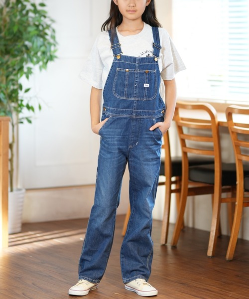 Lee（リー）の「Lee/リー キッズ ロンパン オーバーオール ALL LK6137-436（その他パンツ・キッズ・ワンウォッシュ・130cm/160cm/150cm/140cm）」の3枚目の写真