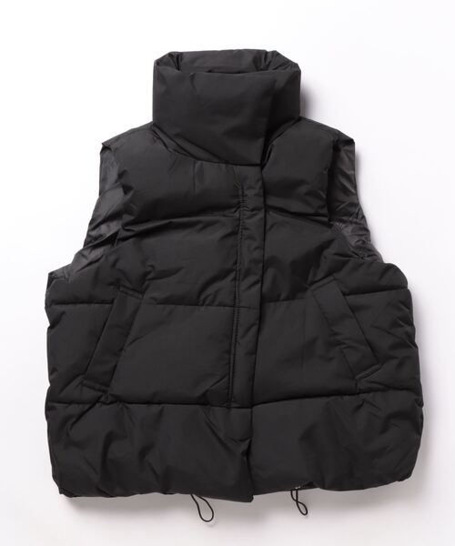 BLANC FICELLE（ブランフィセル）の「中綿　ベスト（ベスト・レディース・アイボリー/ベージュ/ブラック/ホワイト・M/XL/L）」の6枚目の写真