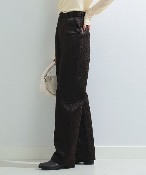 Ray BEAMS(レイビームス)の「Ray BEAMS / キルティング パンツ(その他パンツ・レディース・ブラウン/ブルー・1/0)」の7枚目の写真