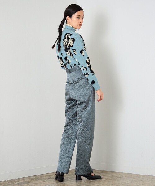 Ray BEAMS(レイビームス)の「Ray BEAMS / キルティング パンツ(その他パンツ・レディース・ブラウン/ブルー・1/0)」の10枚目の写真