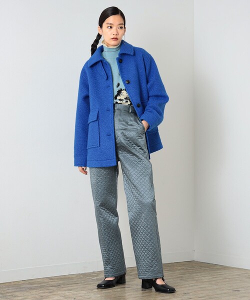 Ray BEAMS(レイビームス)の「Ray BEAMS / キルティング パンツ(その他パンツ・レディース・ブラウン/ブルー・1/0)」の12枚目の写真