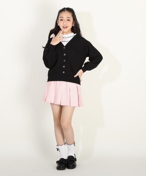 PINKHUNT（ピンクハント）の「PINKHUNT BIGリボンエナメルローファー 8789（ローファー・キッズ・ベビーピンク/ブラック・M size/L size/S size）」の4枚目の写真