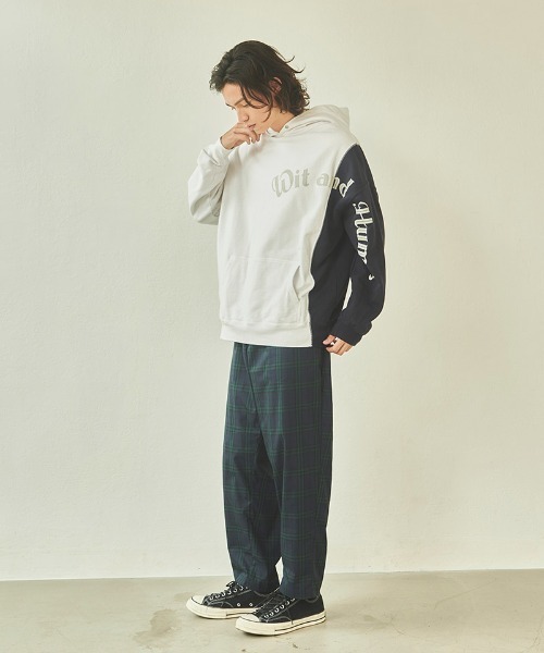 Kelen(ケレン)の「mpa3303- KIEFER クレイジープリントパーカー(パーカー・メンズ・ネイビー/ホワイト/グレー/ブラック・38/40/42)」の11枚目の写真