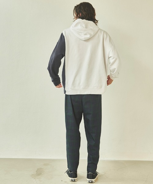 Kelen(ケレン)の「mpa3303- KIEFER クレイジープリントパーカー(パーカー・メンズ・ネイビー/ホワイト/グレー/ブラック・38/40/42)」の12枚目の写真