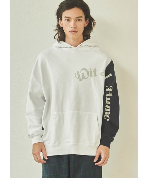 Kelen(ケレン)の「mpa3303- KIEFER クレイジープリントパーカー(パーカー・メンズ・ネイビー/ホワイト/グレー/ブラック・38/40/42)」の13枚目の写真