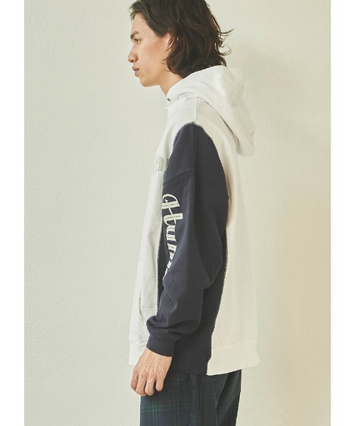 Kelen(ケレン)の「mpa3303- KIEFER クレイジープリントパーカー(パーカー・メンズ・ネイビー/ホワイト/グレー/ブラック・38/40/42)」の14枚目の写真