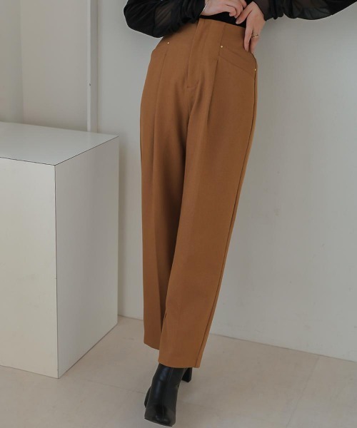 Bou Jeloud(ブージュルード)の「ポリカルゼパンツ(その他パンツ・レディース・ブラック/レッド/キャメル・38)」の3枚目の写真