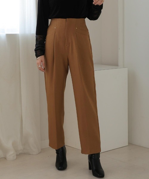 Bou Jeloud(ブージュルード)の「ポリカルゼパンツ(その他パンツ・レディース・ブラック/レッド/キャメル・38)」の5枚目の写真