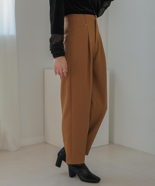 Bou Jeloud(ブージュルード)の「ポリカルゼパンツ(その他パンツ・レディース・ブラック/レッド/キャメル・38)」の8枚目の写真