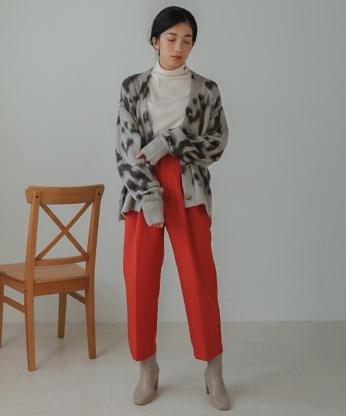 Bou Jeloud(ブージュルード)の「ポリカルゼパンツ(その他パンツ・レディース・ブラック/レッド/キャメル・38)」の18枚目の写真