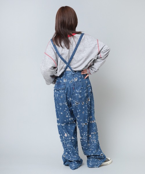 RNA(アールエヌエー)の「R4162 サスペンダータックパンツ(その他パンツ・レディース・ライトブルー・MEDIUM)」の10枚目の写真