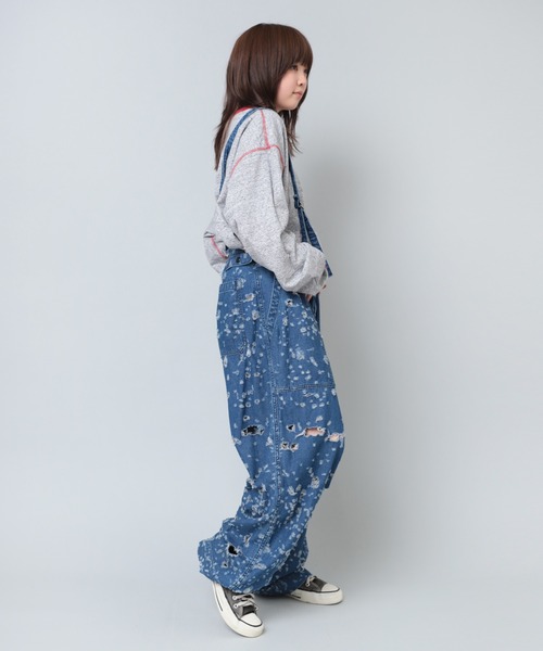 RNA(アールエヌエー)の「R4162 サスペンダータックパンツ(その他パンツ・レディース・ライトブルー・MEDIUM)」の9枚目の写真